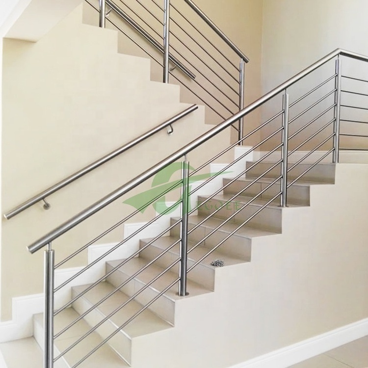 stainless steel 304 railing  home design balcony ,stair railing glass handrail balustrade glass panel stair railing