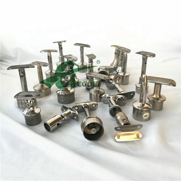 one-stop first hand factory price durable AISI ASTM A554  barandal acer inox handrails and balustrades fittings accessories