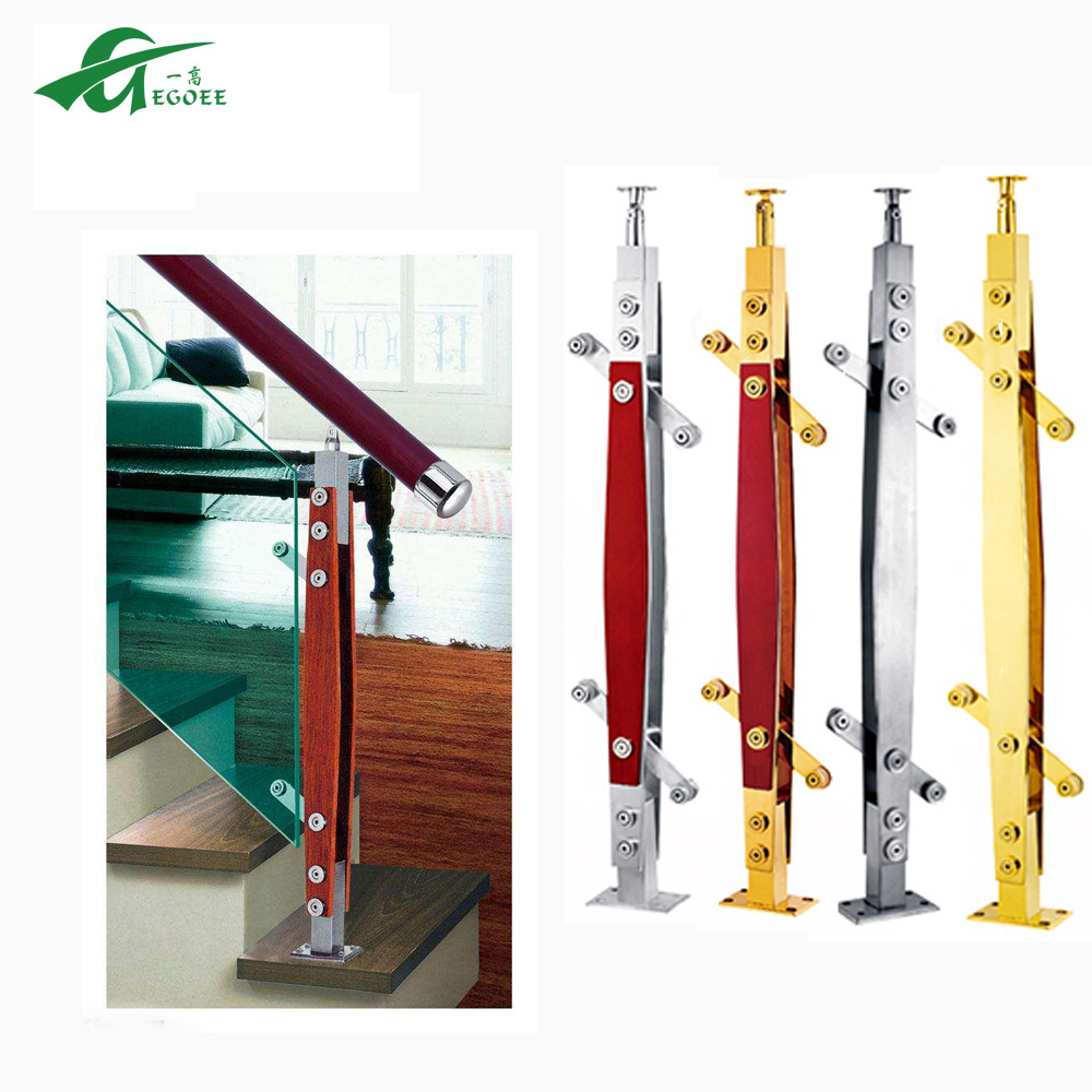 one-stop first hand factory price durable AISI ASTM A554  barandal acer inox handrails and balustrades fittings accessories