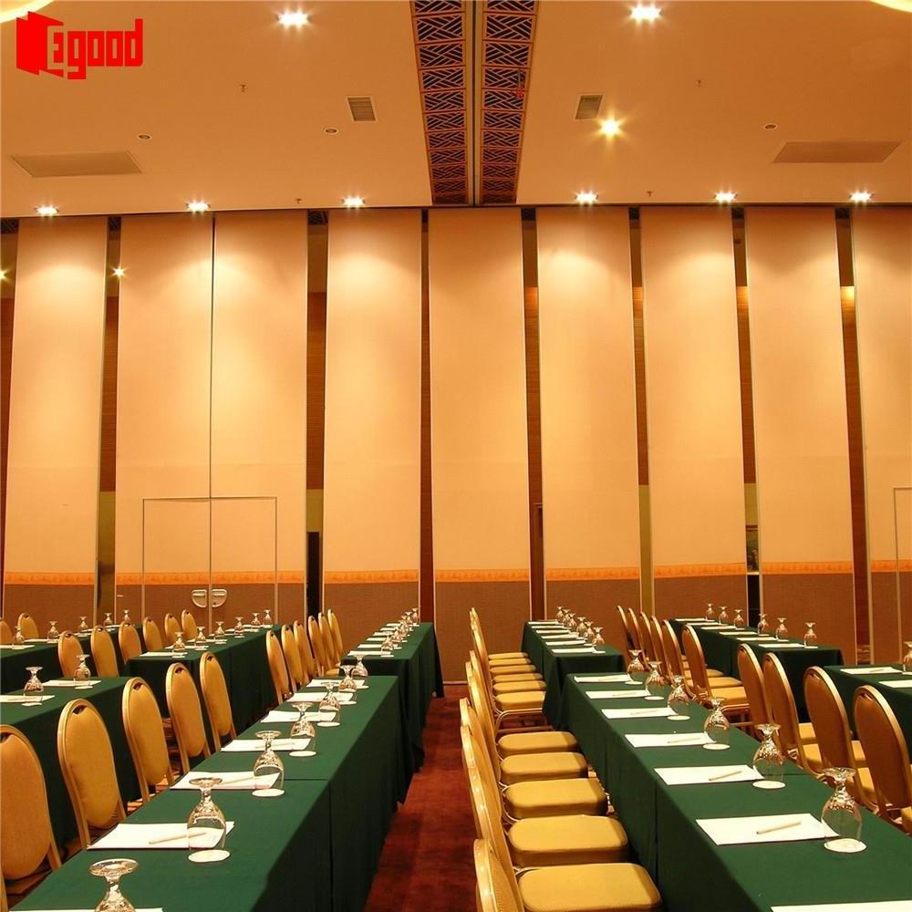 Cambodia palace hotel acoustic operable partition movable folding partition wall door