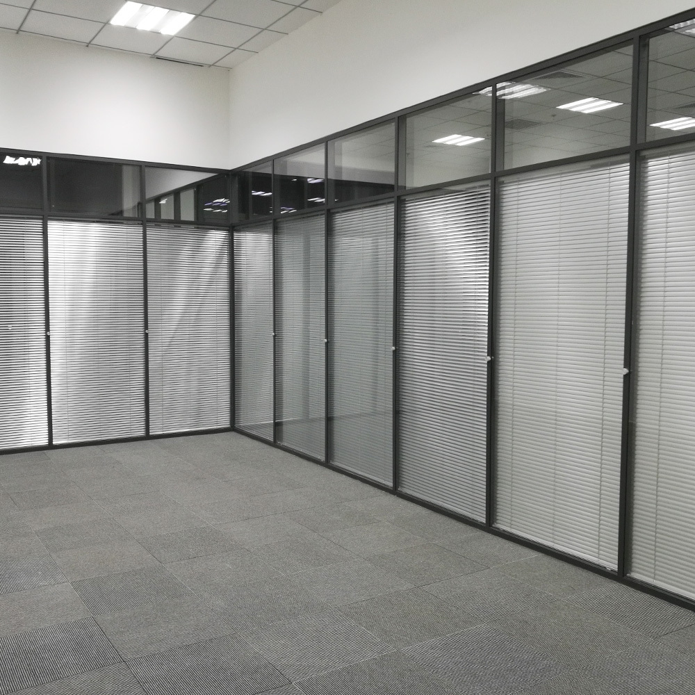 Used Aluminium Frame Wall Glass Partition for Office meeting room