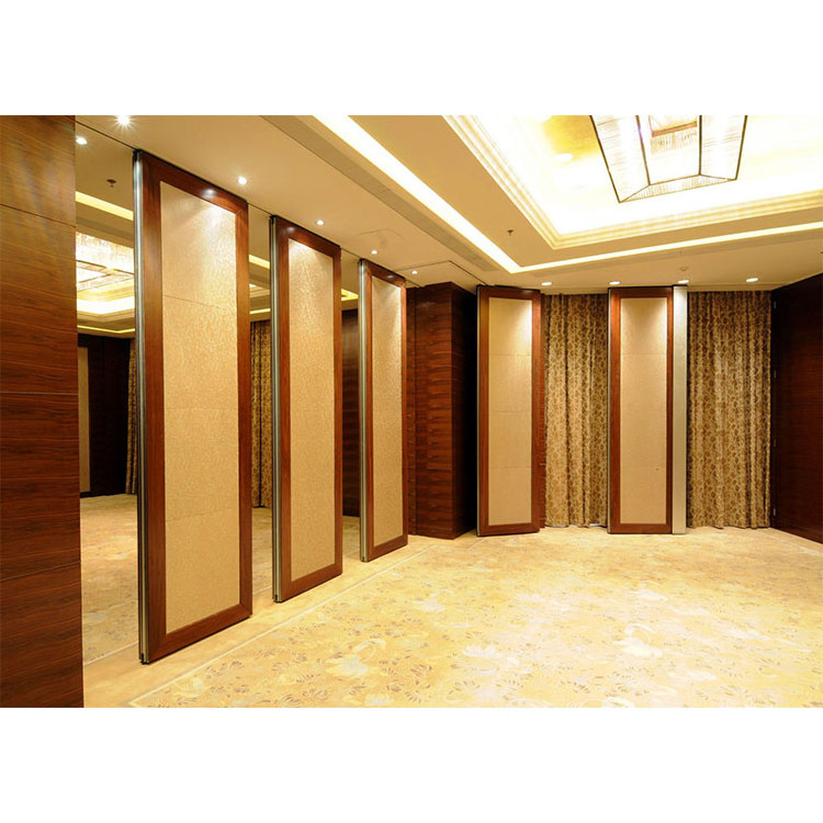 hotel perpendicular movable partition sliding door moving wall partition soundproof room divider