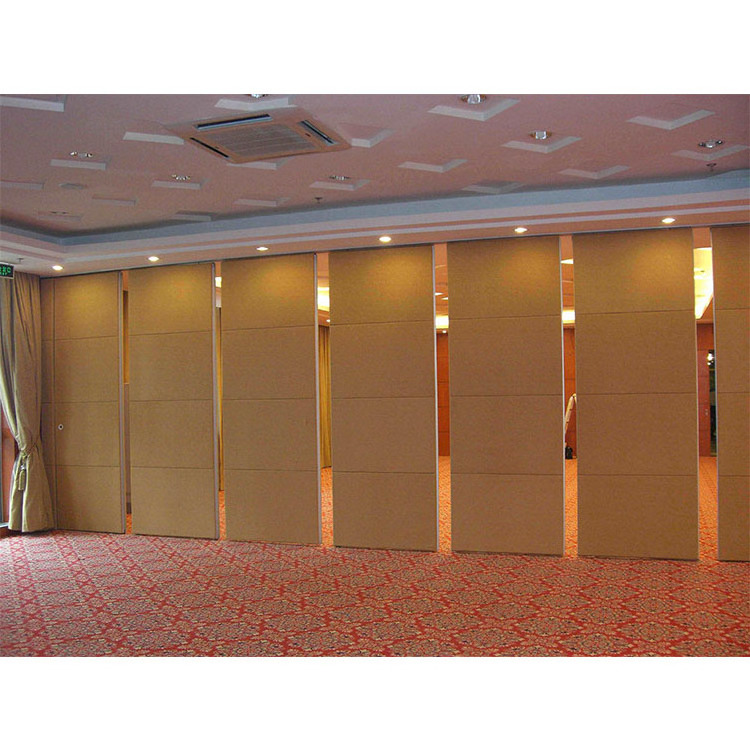 hotel perpendicular movable partition sliding door moving wall partition soundproof room divider