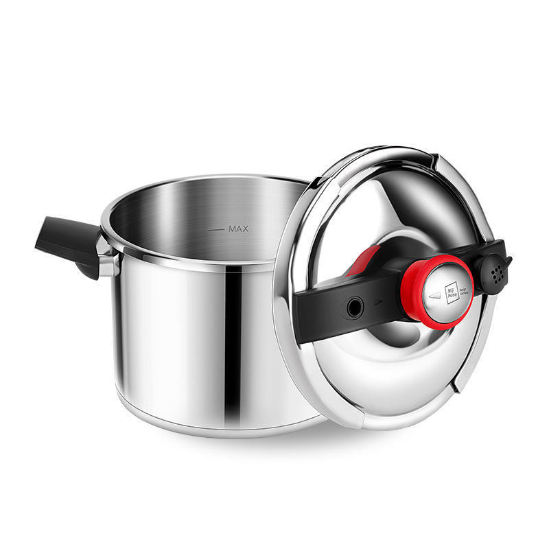 2023 6Liter Large Capacity Thickened 304 Stainless Steel Explosion-proof Multi Function Pressure Cooker