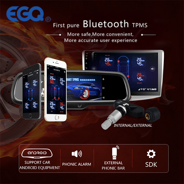 Good price car blue tooth TPMS tire pressure sensors for Android and IOS smart phone