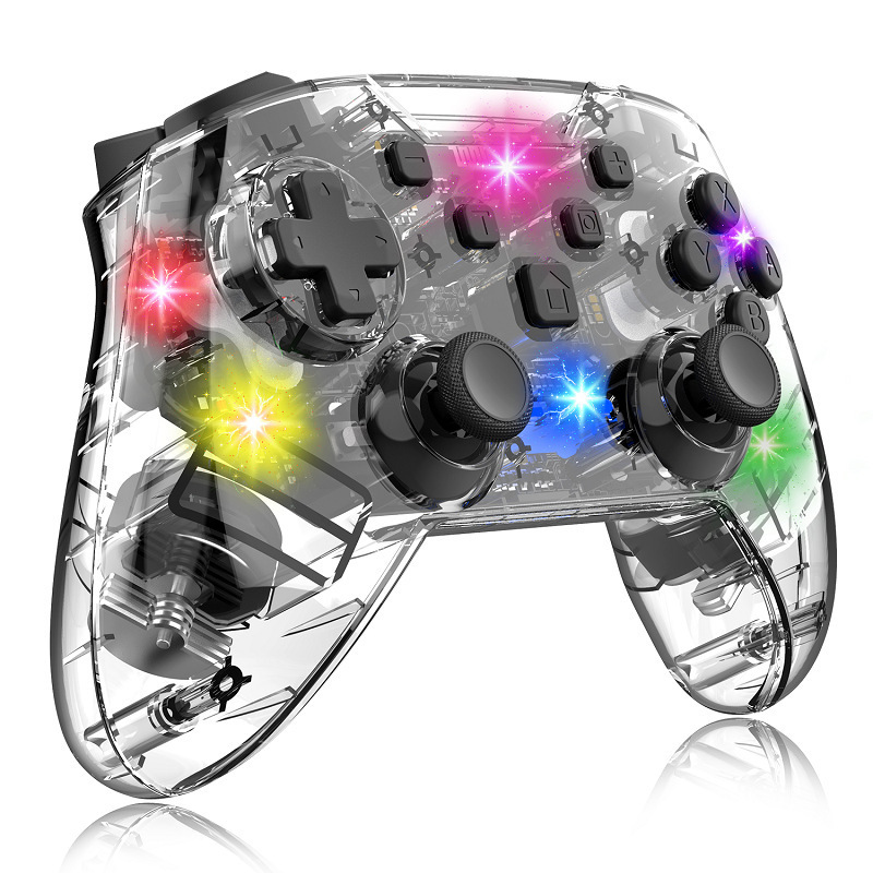 Gaming Accessories Switch Gamepad USB Controller Transparent Controller Pro Wireless NS Controller  for Nintendo Switch