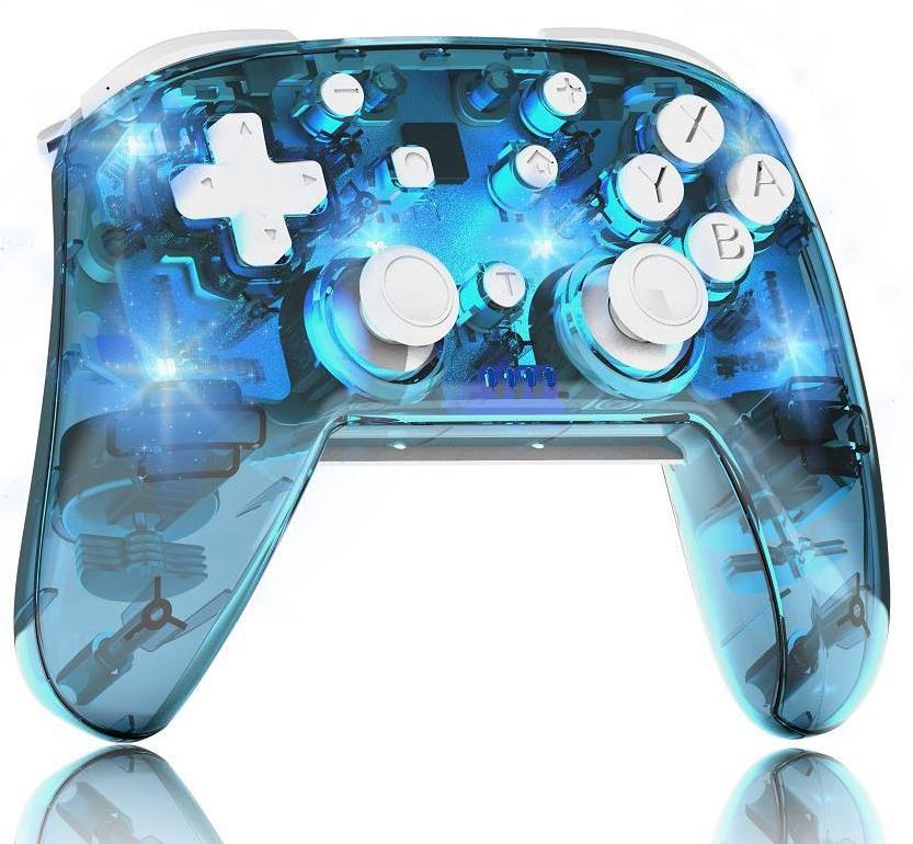 Gaming Accessories Switch Gamepad USB Controller Transparent Controller Pro Wireless NS Controller  for Nintendo Switch