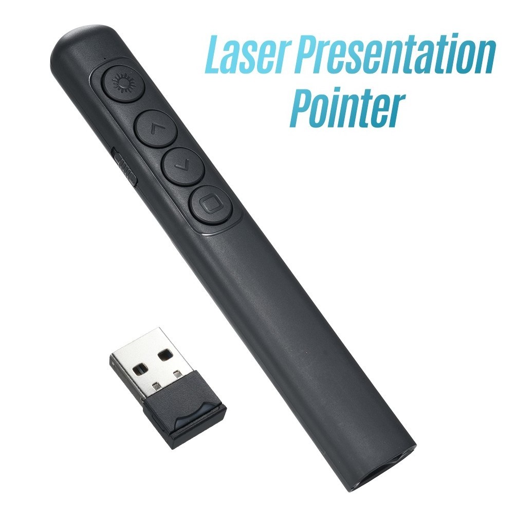 New Wireless Remote Control Increase Productivity Electronic Chargeable Teaching Demonstration Presentation Pen Laser Pointer