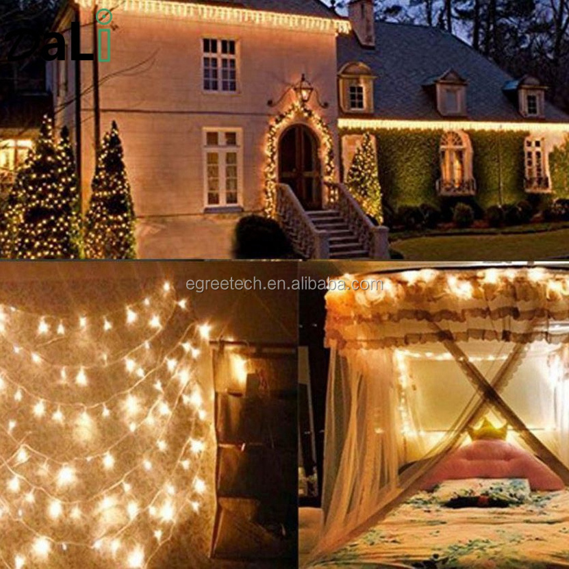 Waterproof Outdoor Home 10M 20M 30M 50M 100M LED Fairy String Lights Christmas Party Wedding Holiday Decoration Garland light