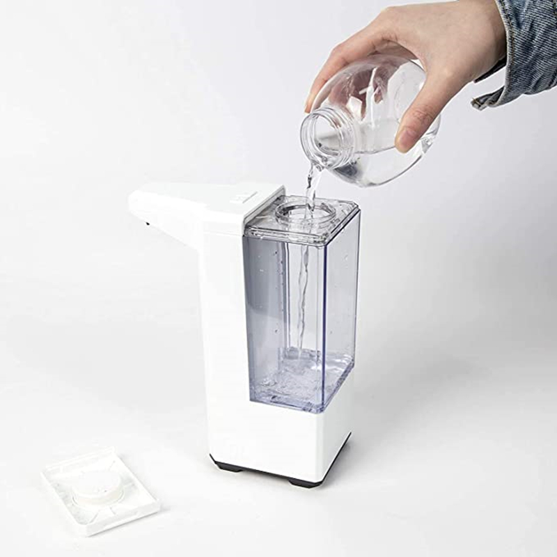 Factory Direct 500ml Automatic Hand Sanitizer Dispenser Infrared Sensor Alcohol Dispensing Bottle Touchless Soap Dispenser