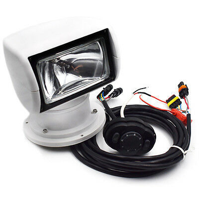 Xenon 35W Marine Boat Remote Control Spotlight Searchlight Flux 2500LM DC 12V