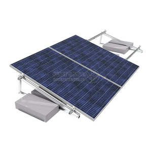 Triangle solar panel mounting structures for PV roof mounting system solar ballast mounting brackets