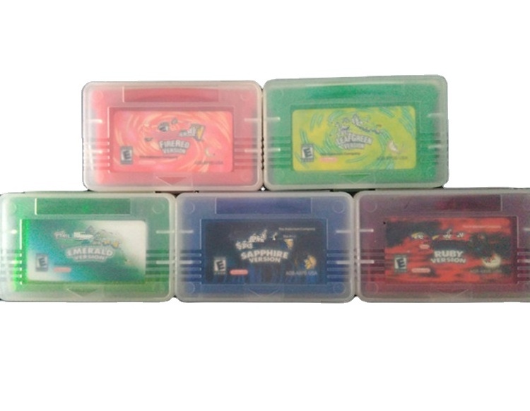 US version Retro video game card For Poke mon GBA gameboy advance Game cartridge