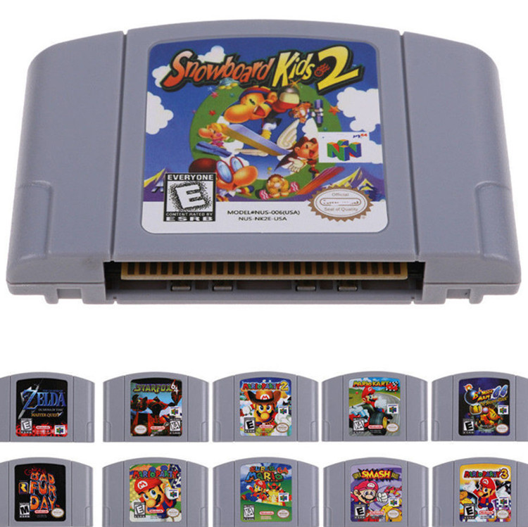 Top Quality Mario Party game card for n64 game cartridge Retro Video Game card for N64