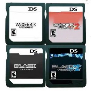 Retro Video Games Black Game Card White Poke mon Game Cards cartridge