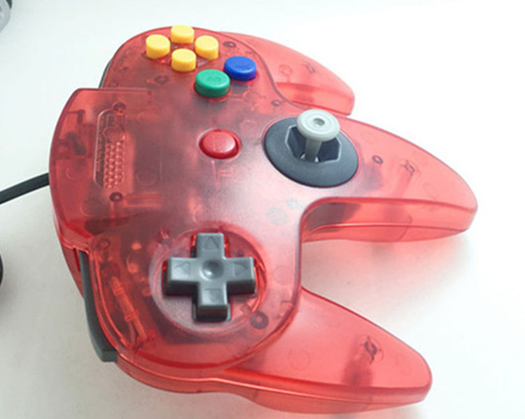 Transparent Single game console for N64