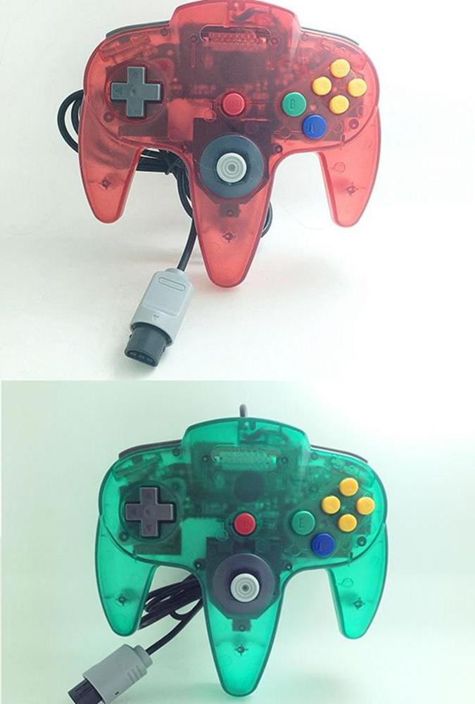 Transparent Single game console for N64