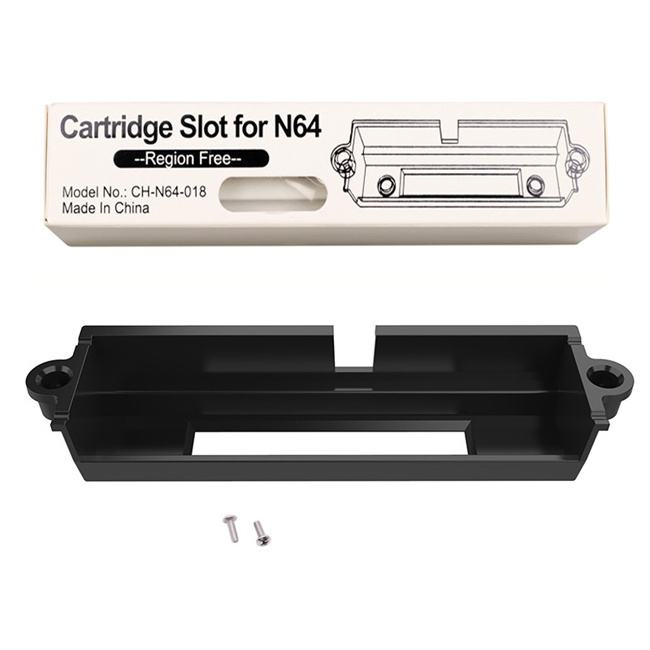 For Nintendo N64 Gaming Console Cartridge Slot For N64 Tray Card Box For N64 Replace Parts Accessory