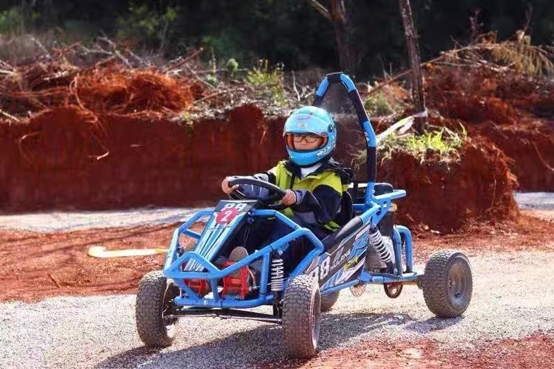 2024 news 4 wheel 125cc go kart kids off road