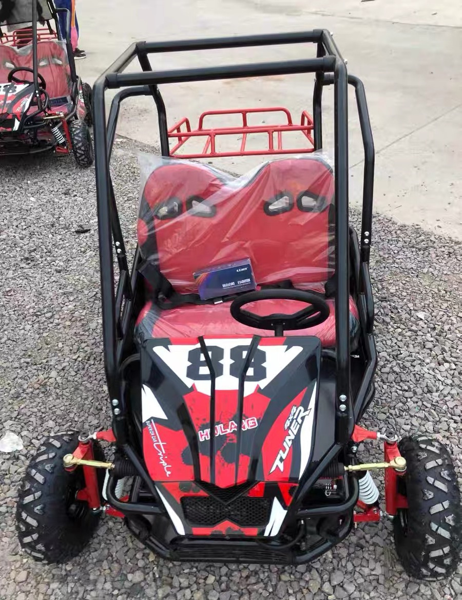 2024 newest 4 wheel 125cc 2 seat buggy