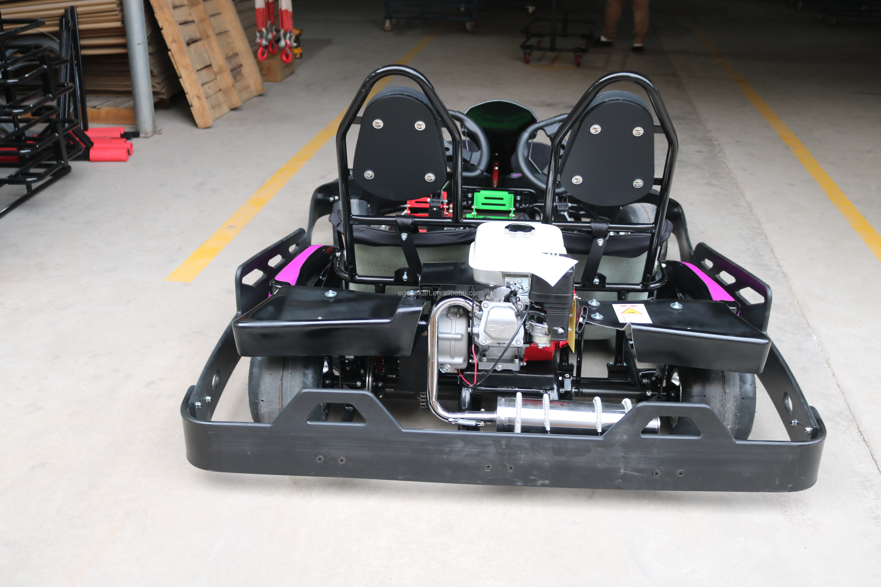 2016 Hottest Gas-Powered 4-Wheel Pedal go karts for adults