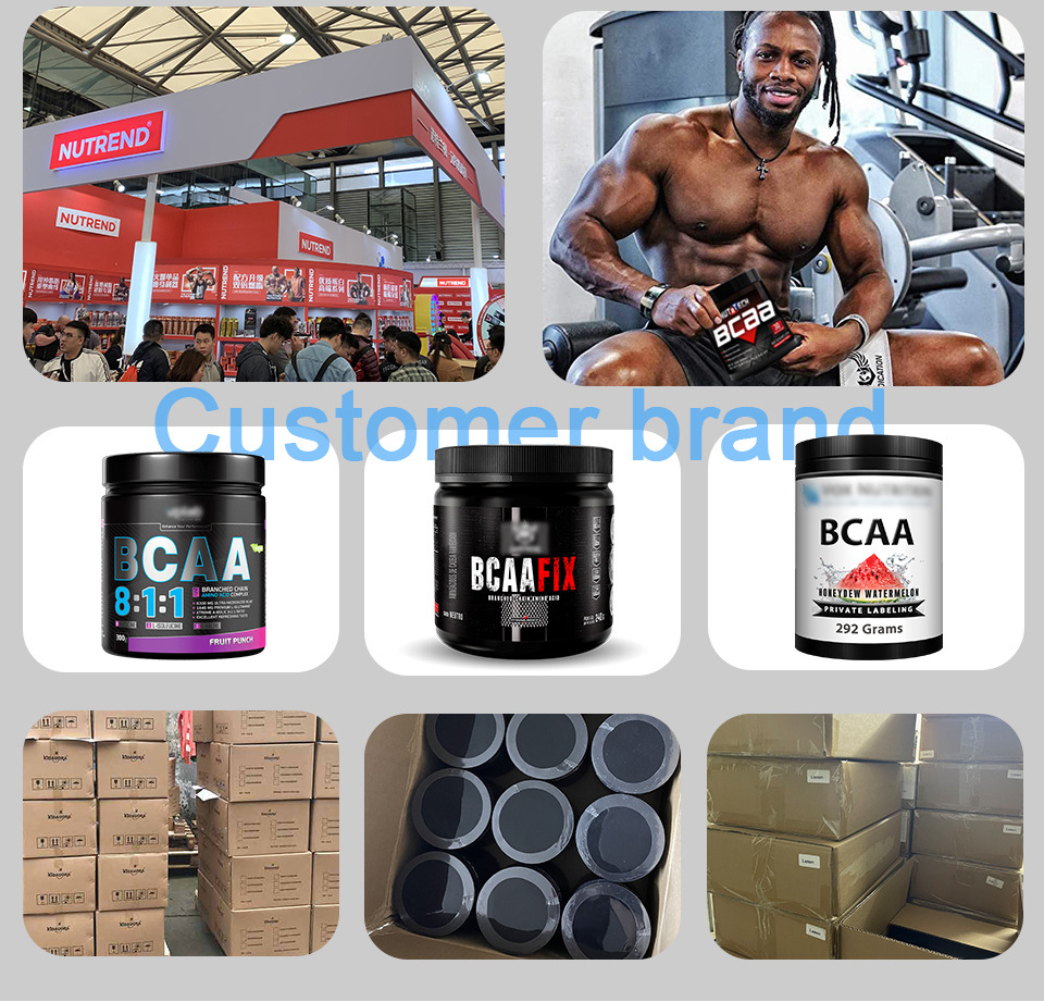 BCAA protein Hydrolysis BCAA Instant/Non-Instant BCAA 2:1:1 with Flavor