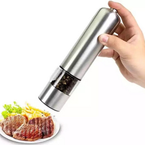 Stainless steel manual pepper mill multi-purpose black pepper grinder manual stainless steel pepper mill