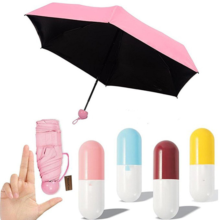 Top Seller Capsule Umbrella Folding Ladies Sun Umbrella Mini Umbrella