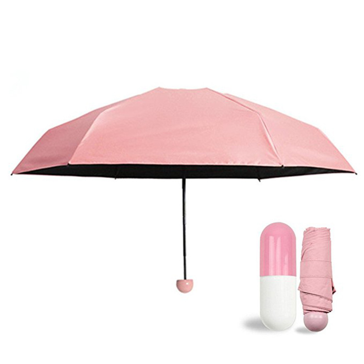 Top Seller Capsule Umbrella Folding Ladies Sun Umbrella Mini Umbrella