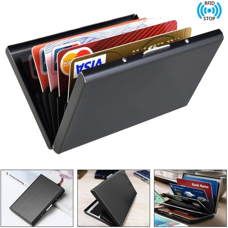 Factory Wholesale Promotional Stainless Steel Credit Card Holder