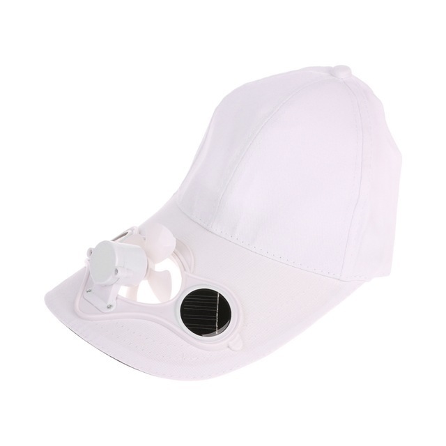 Summer Sport Outdoor Hat Cap With Solar Sun Power Cool Fan Bicycling Climbing Baseball Cap