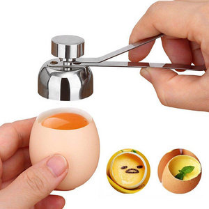 Best Seller Home Kitchen Accessories Creative Eggs Shell Cracker Breaker Cutter 304 Stainless Steel Egg Opener