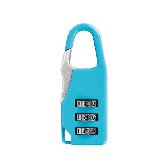 3 Mini Dial Digit Number Code Password Combination Padlock Security Travel Safe Lock for Padlock Luggage Lock of Gym