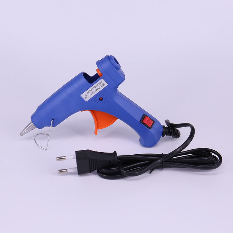 K322 High Temp Heater Melt A Hot Glue Gun 20W 40W Repair Tool Heat Gun Mini Gun EU Use 7mm Glue Sticks Optional Base