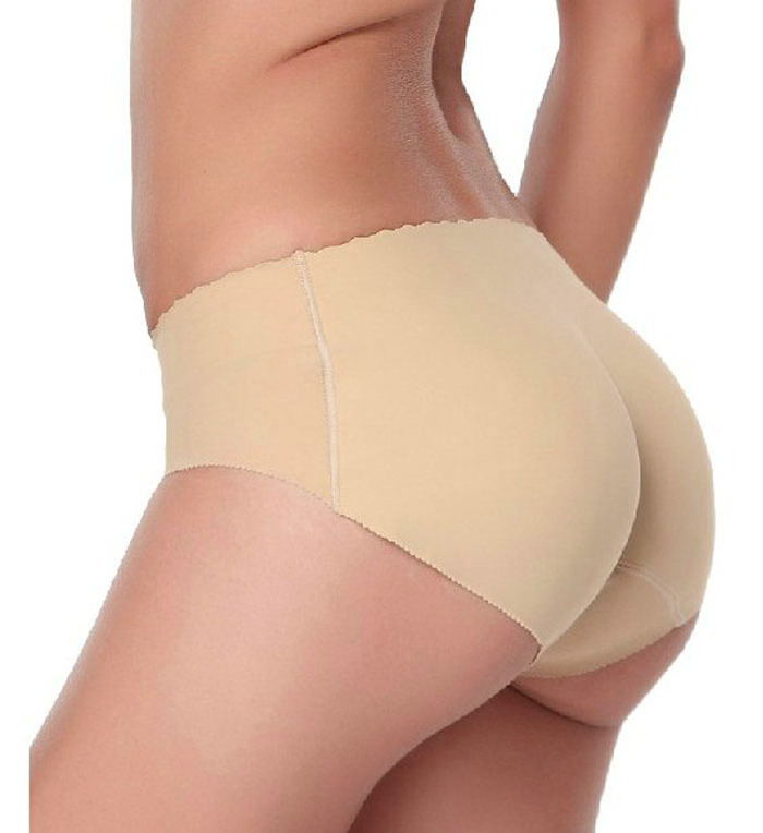 Sexy Padded Panties Seamless Bottom Panties Buttocks Push Up Lingerie Women's Underwear Good Quality Butt Lift Briefs M1169