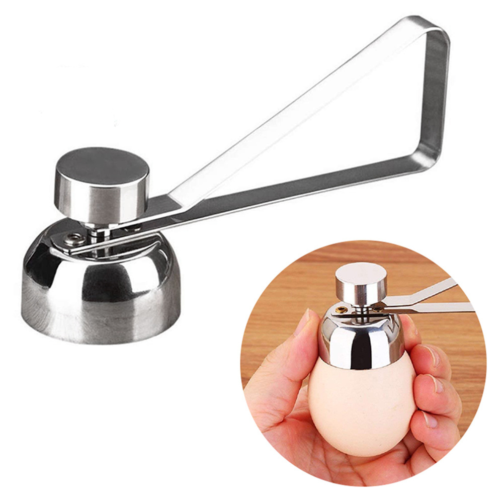 Best Seller Home Kitchen Accessories Creative Eggs Shell Cracker Breaker Cutter 304 Stainless Steel Egg Opener