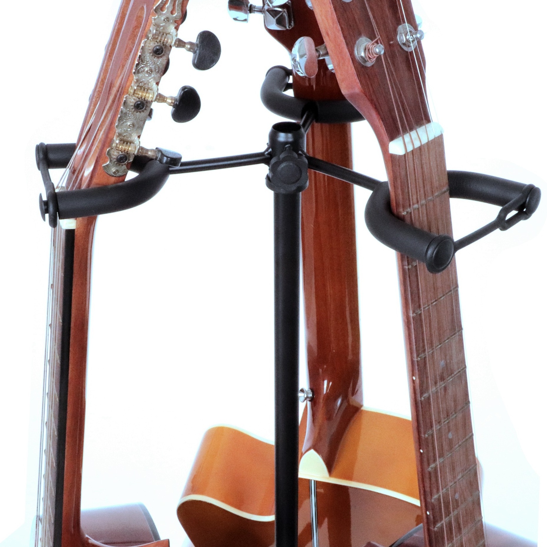 Adjustable Multi Guitar Stand 3 Holders String Instrument Floor Tripod Bracket for Acoustic Electric Guitar Bass