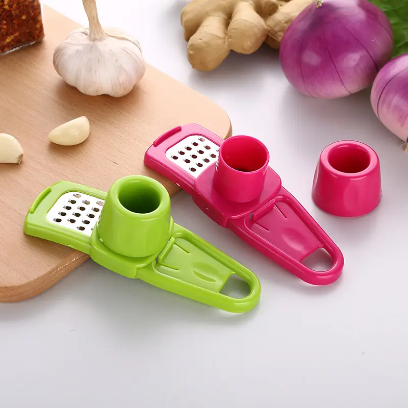 8230318 Multifunctional Fruit Vegetable Tool Ginger Garlic Presses manual stainless steel garlic press