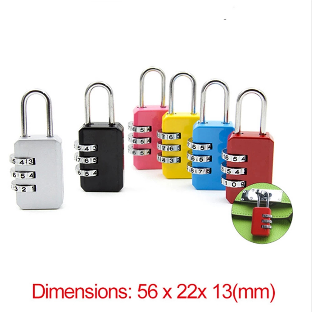 Digit Dial Combination Code Number Lock Backpack Handbag Suitcase Drawer Locks Padlock For Luggage