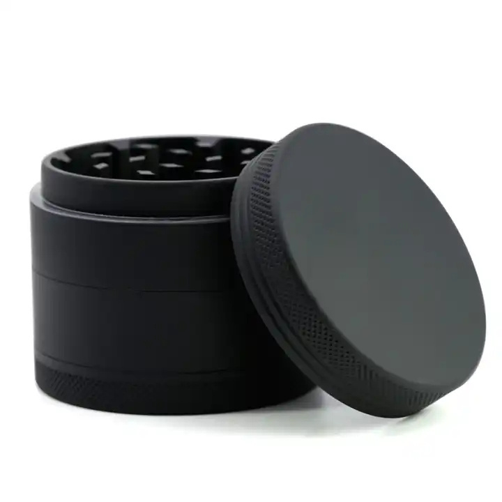 4 Layers Mini Cute Tobacco Grinder Aluminum Alloy Smoke Accessories Silicone Coated Herb Grinders