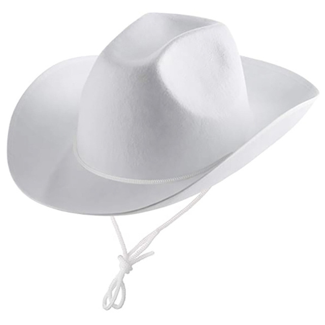 Summer Outdoor Sun Hat Western Style Decor Bedazzles White Pink Cowboy Hat Women Cowgirl Hats