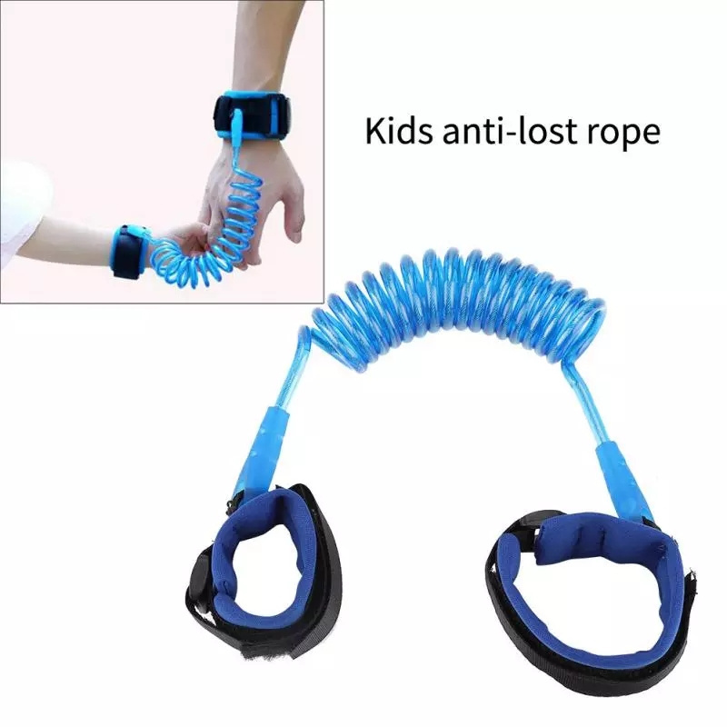 Adjustable Kids Safety Harness Child Wrist Leash Anti-lost Rope Children Belt Walking Assistant Baby Walker Wristband