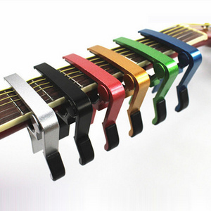 High Quality Aluminium Alloy Metal New Color Guitar Cap Quick Change Clamp Key Acoustic Classic Guitar R0845