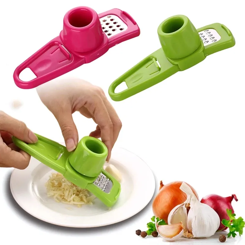 8230318 Multifunctional Fruit Vegetable Tool Ginger Garlic Presses manual stainless steel garlic press