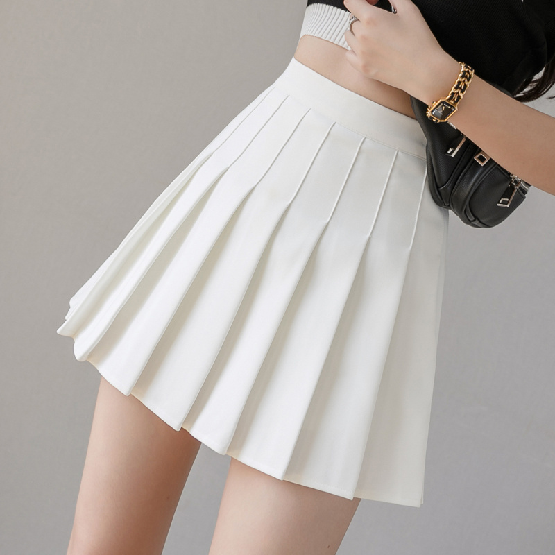 Pleated High Waist Mini Skirt Women Sexy White Micro Skirt Ladies Korean Style Summer Miniskirt Y2k Egirl Hot Skirt 2021