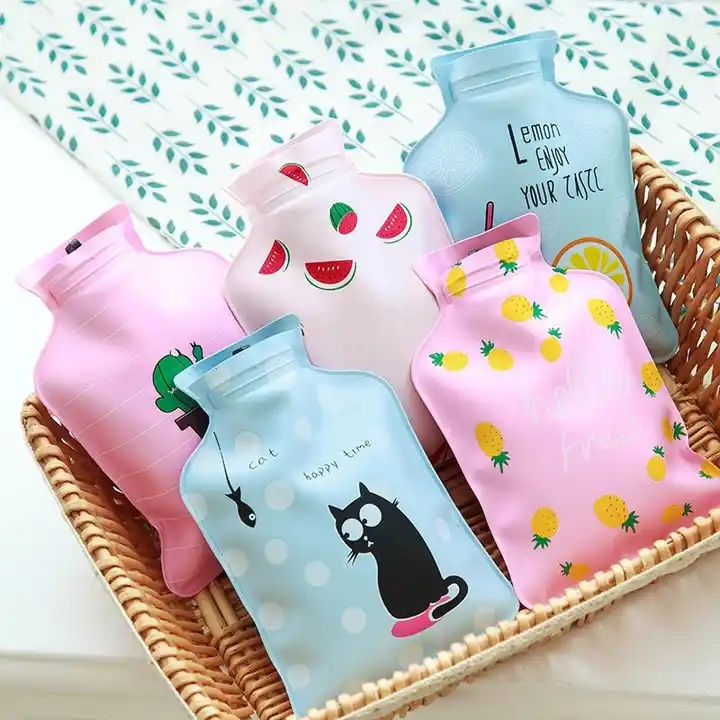 8230747 Hand Warm Water Bottle Portable Household Sundries Warmer Water Injection Storage Bag Tools Cute custom Mini Hot Bottles