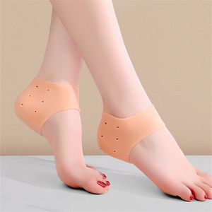 2PCS Protective Silicone PLANTAR FASCIITIS Heel Spur Ankle Gel Support Pain Relief Moisturizing Gel Heel Inserts R1871