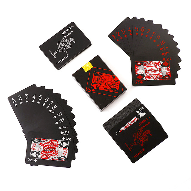 Waterproof PVC Plastic Playing Cards Set Poker Classic Tricks Tool Durable Poker Board Game Poker Card