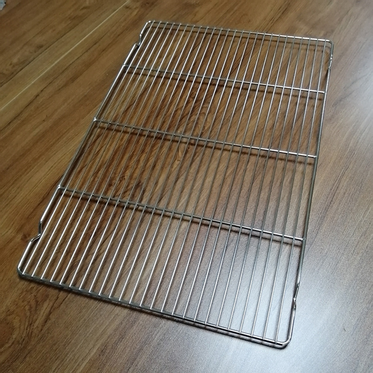 40*60cm Heat Resistant Oven Trolley Grill Bread Baking Tray Display Rack Stainless Steel Wire Cooling Rack