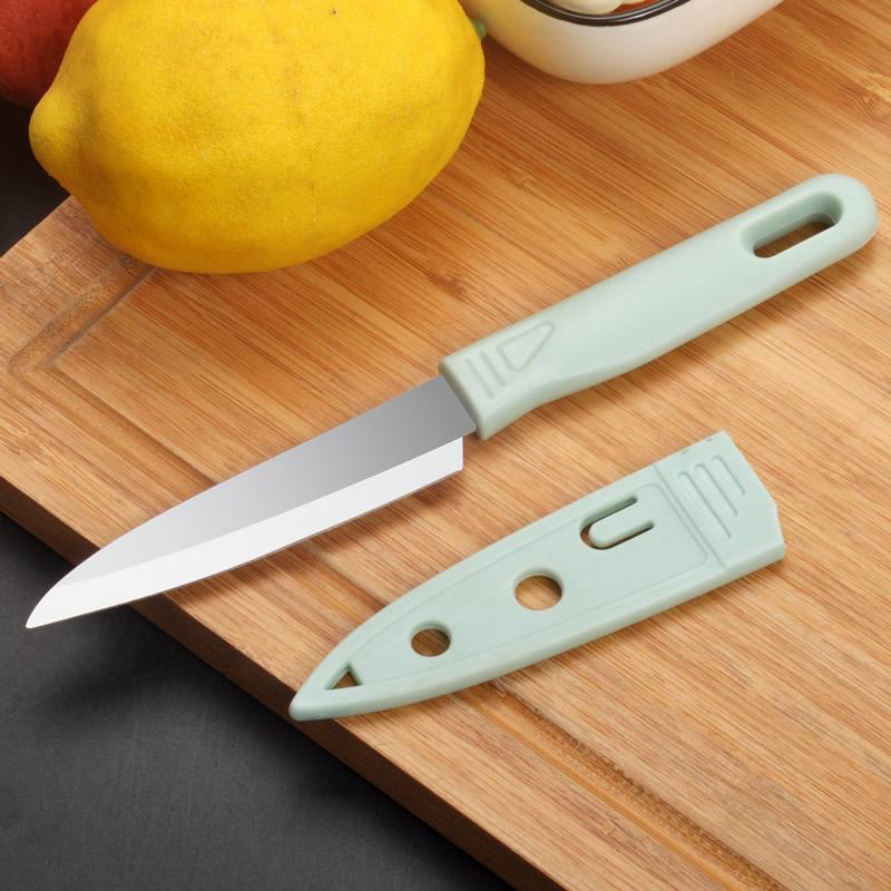 Scissors Knife Peeler And Cutting Board Kitchen 4 Pieces Set Tools Fruit and Vegetable Knife Set